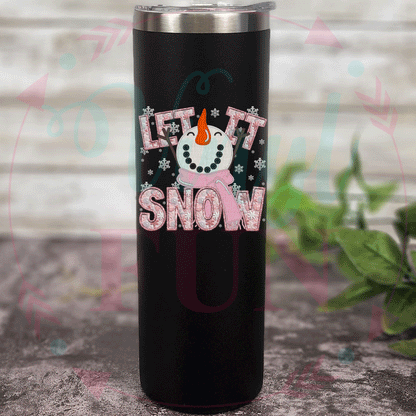 Happy Snowman Decal-H143