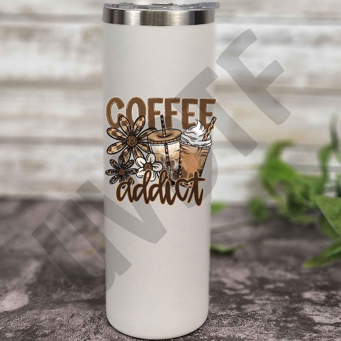 UVDTF Coffee Addict Decal -159