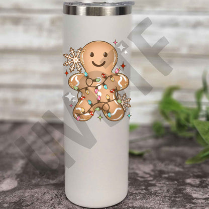 UVDTF Gingerbread Lights Decal -XM38