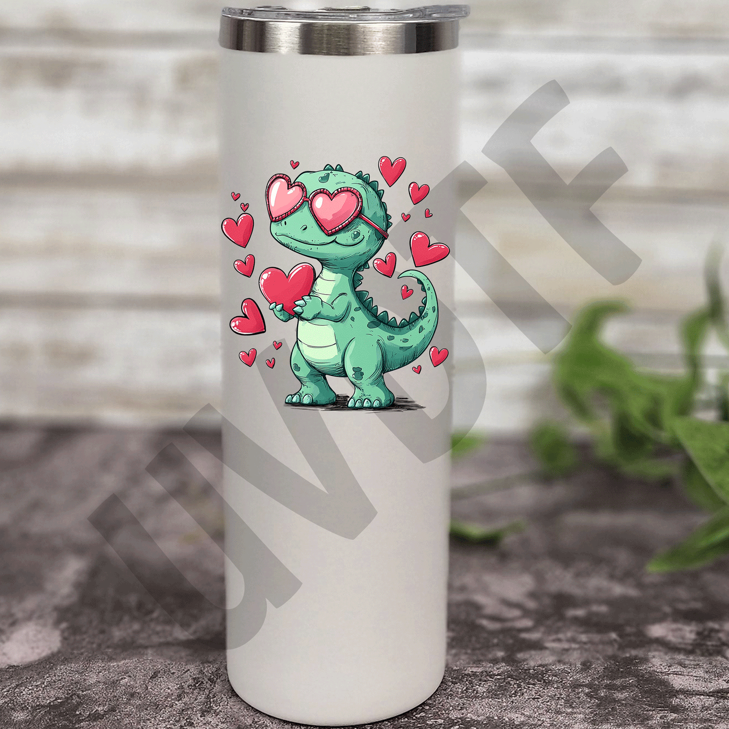 UVDTF Heart Dino Decal-V4