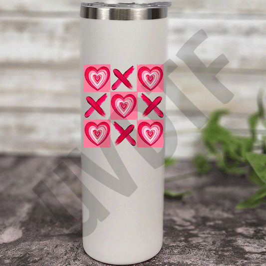 UVDTF XOXO Tic-Tac Toe Decal-V10