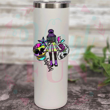 Punk Chick Decal -D4