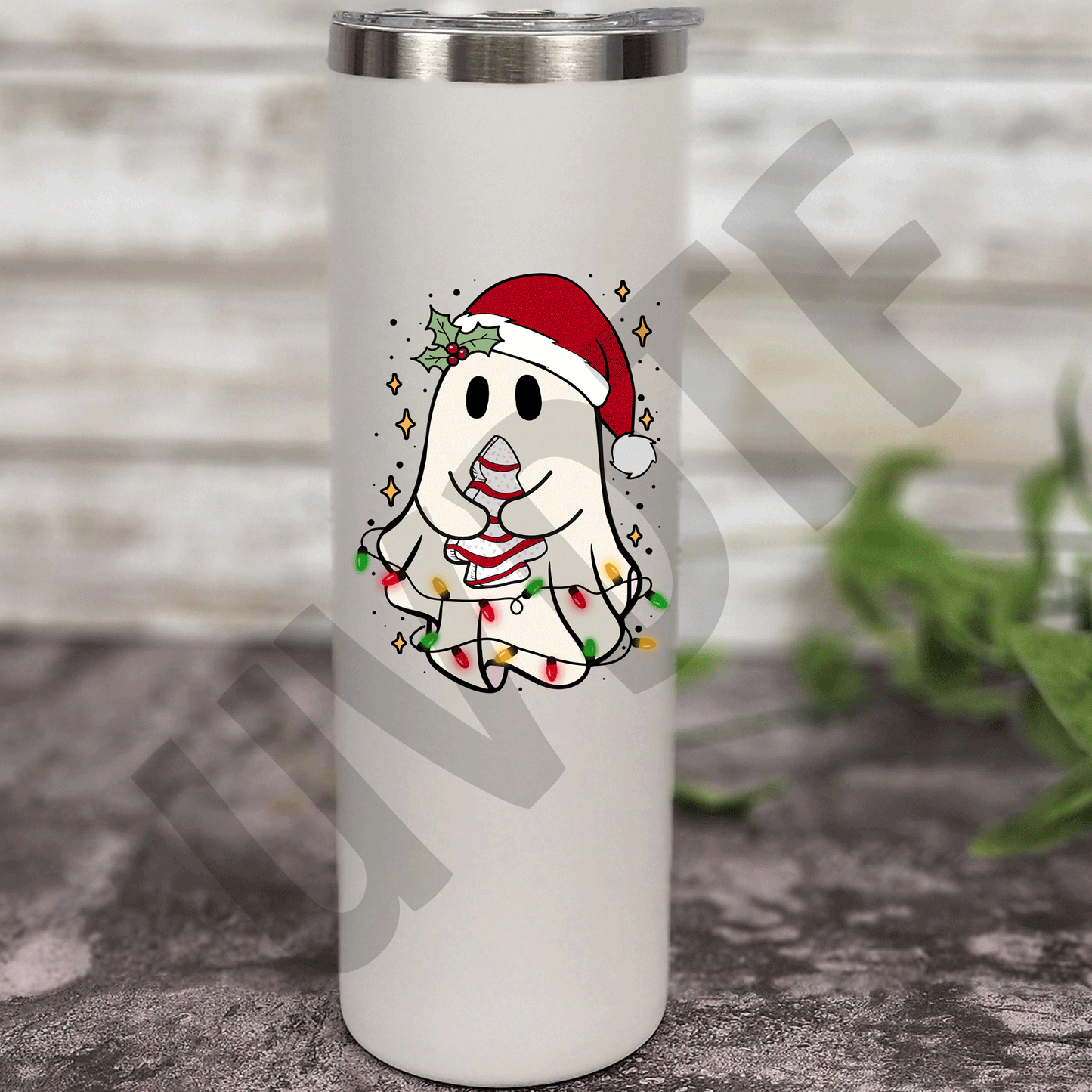 UVDTF Festive Ghost Decal-XM1