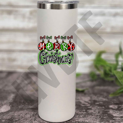 UVDTF Merry Christmas Decal - XM35