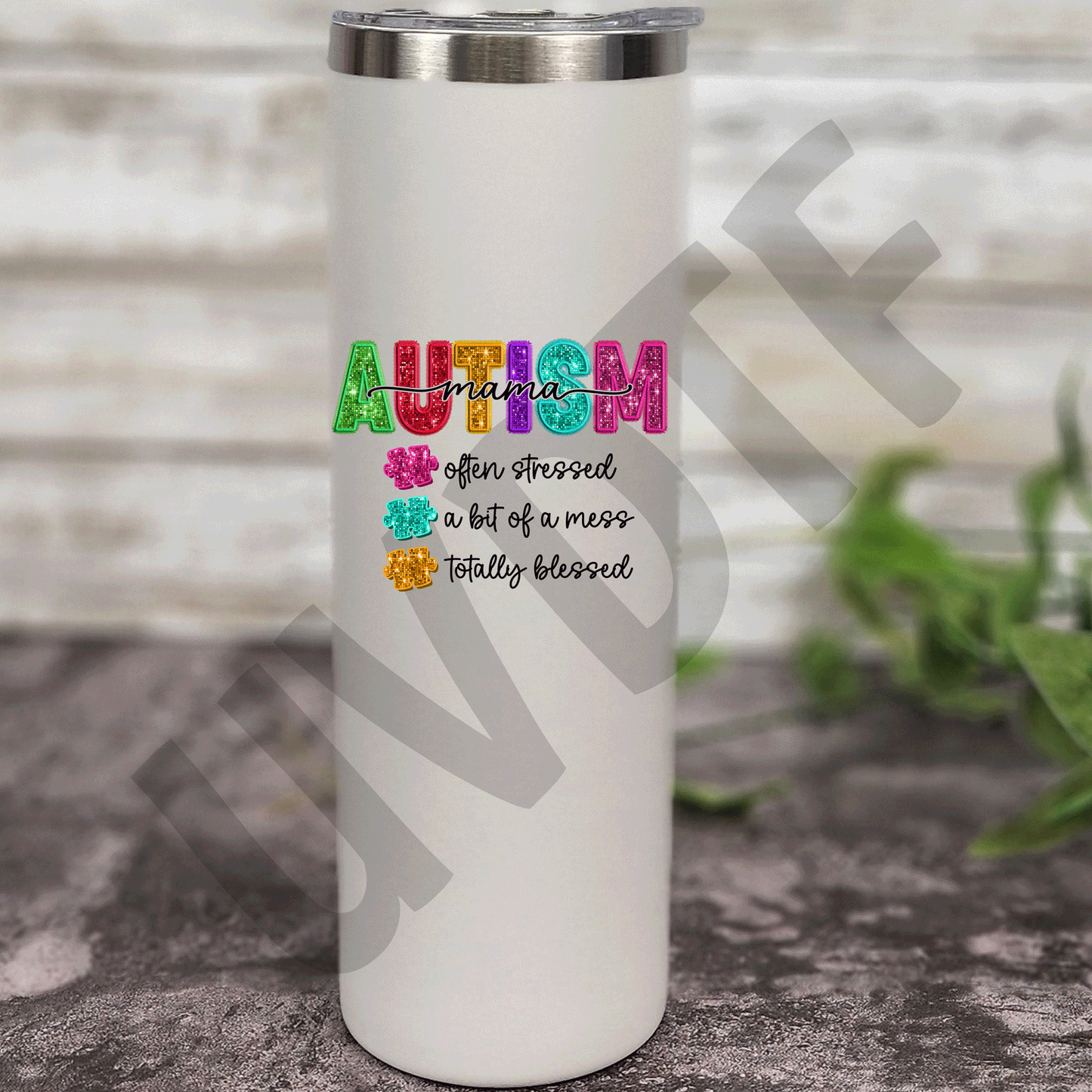 UVDTF Autism Mama Decal-98