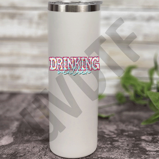 UVDTF Drinking Weather Decal-8