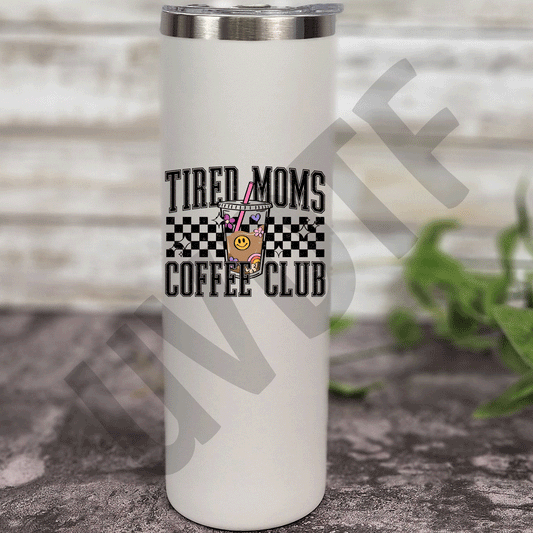 UVDTF Tired Mom's Club Decal -34