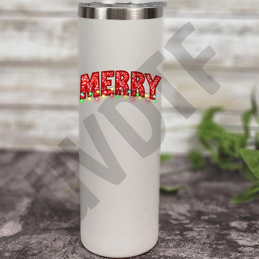 UVDTF Merry Glow Decal -XM23