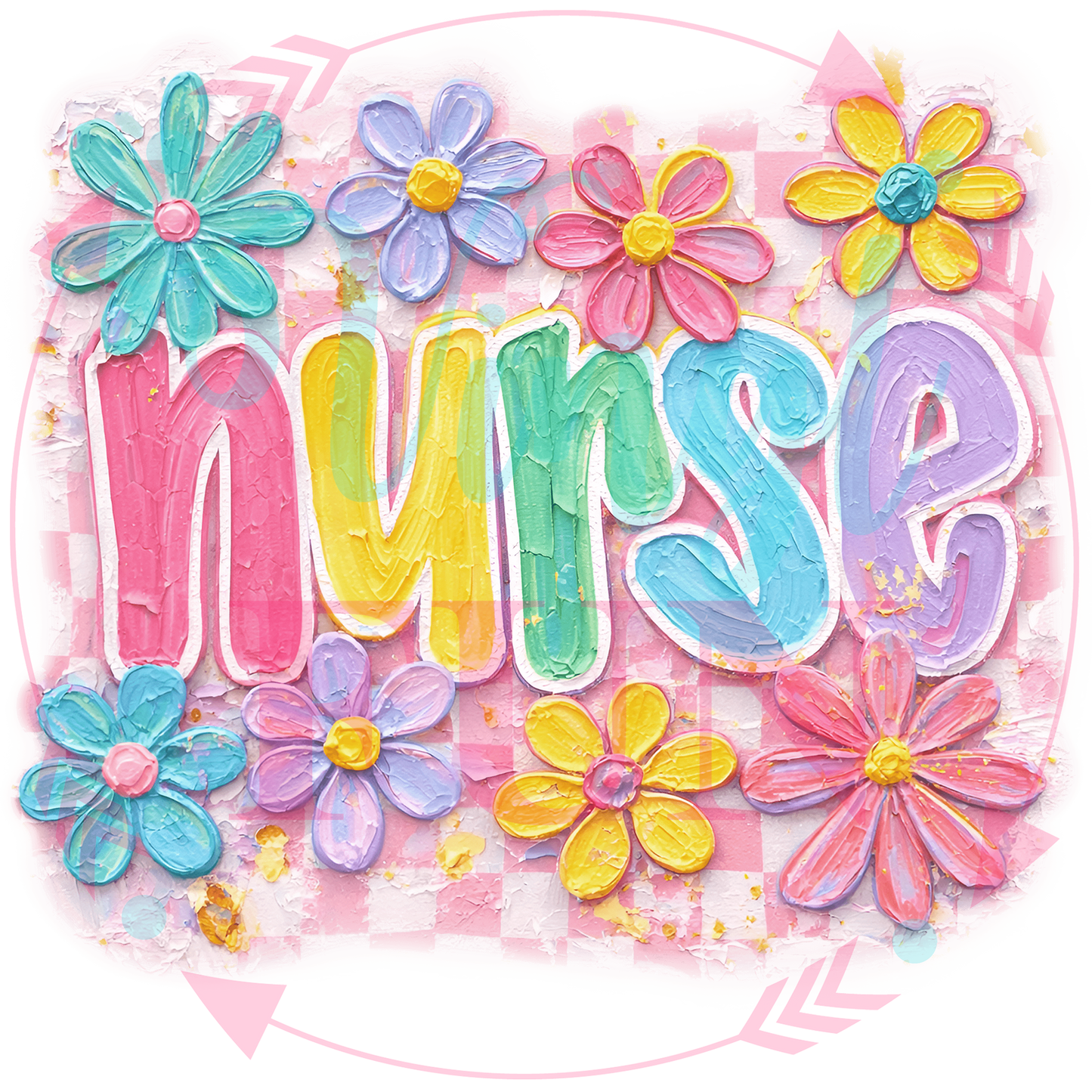 Nurses Rock Transfers - For Fabrics