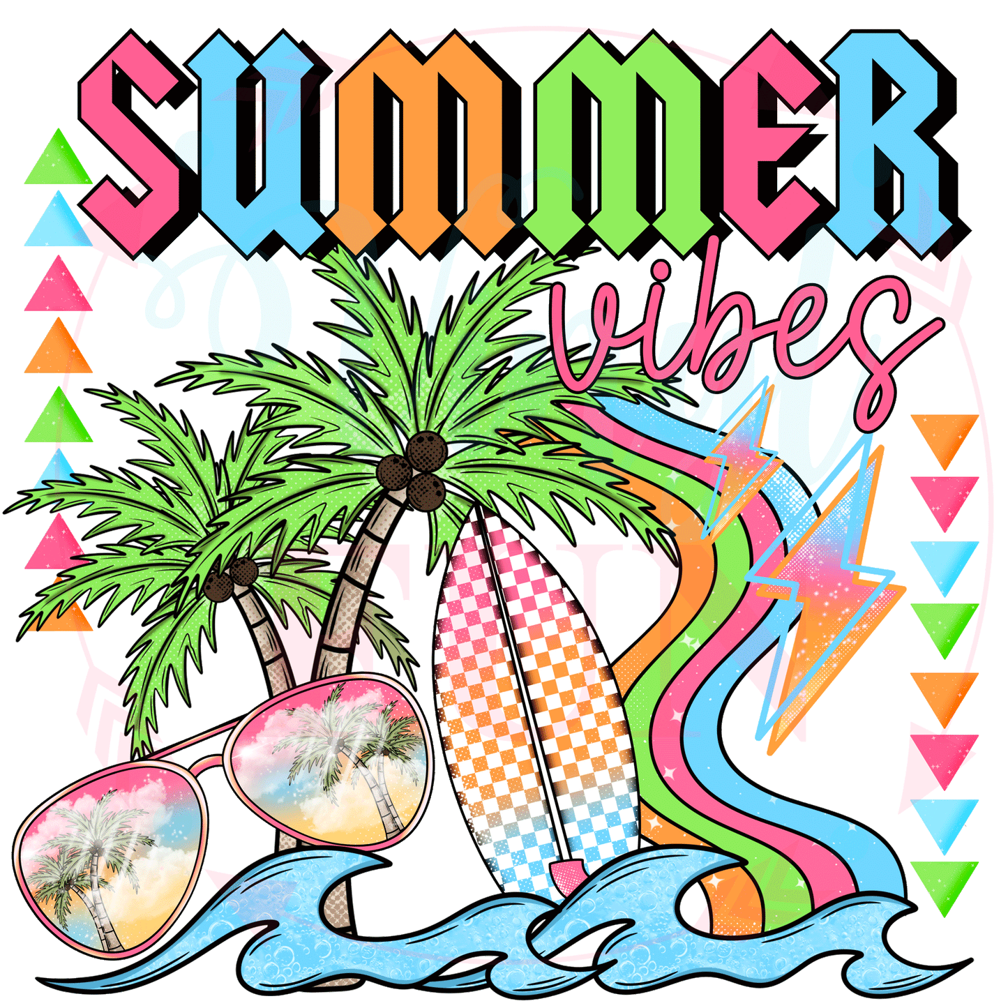 UVDTF Neon Summer Decal-83