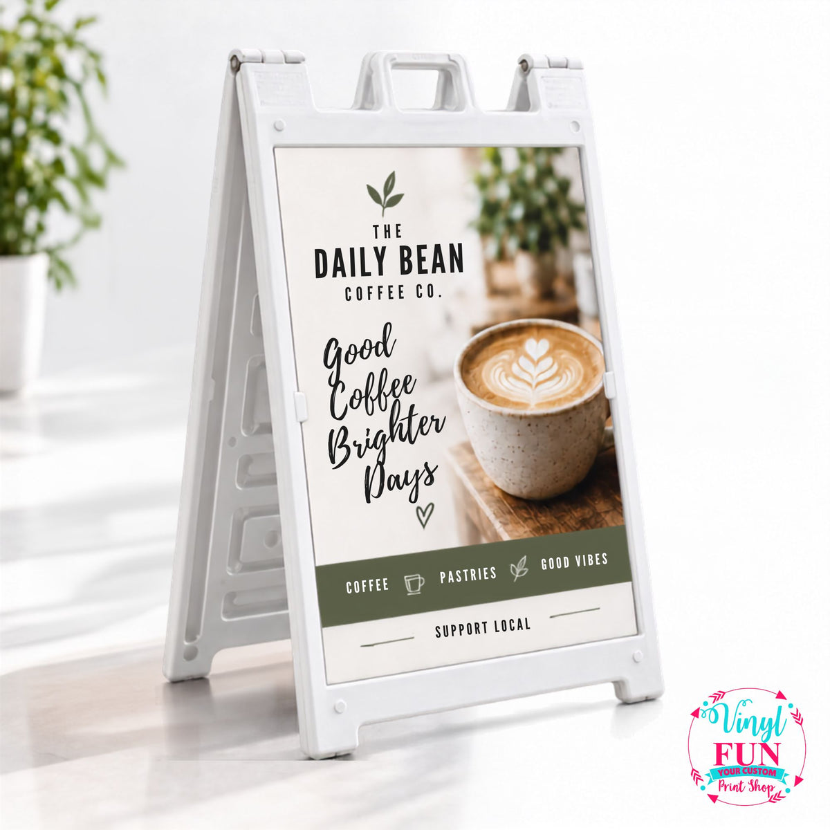 Signicade® Deluxe Portable Sign Stand