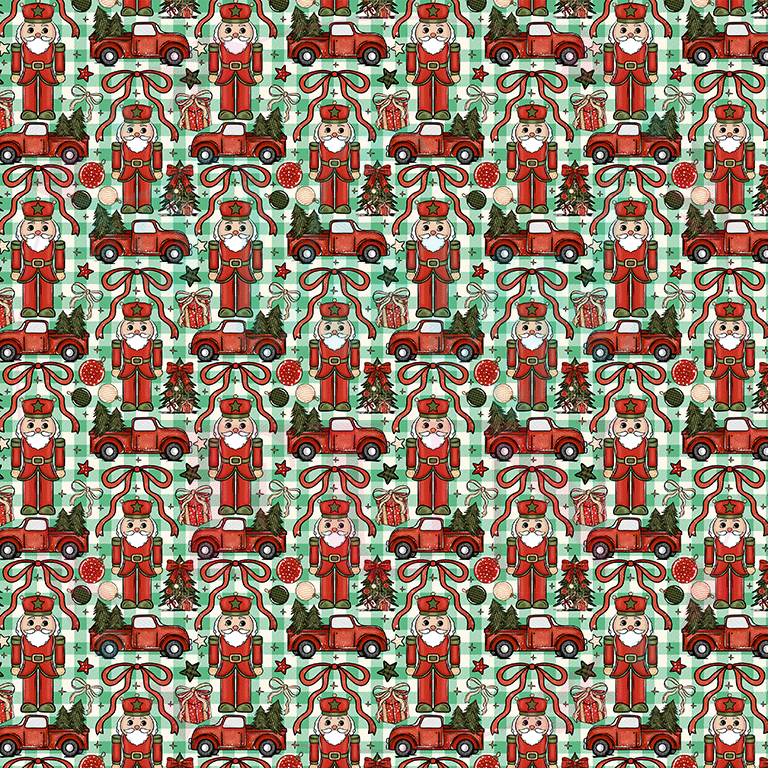 Nuts For Plaid Pattern