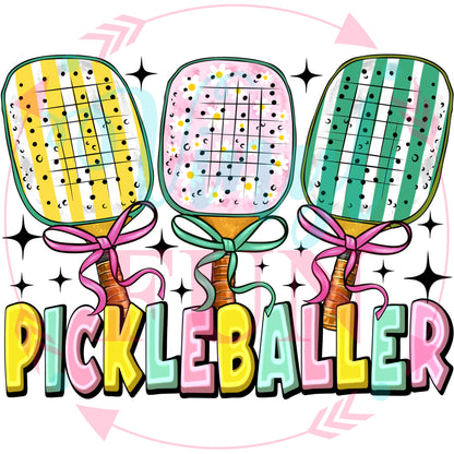 UVDTF Pickleballer Decals