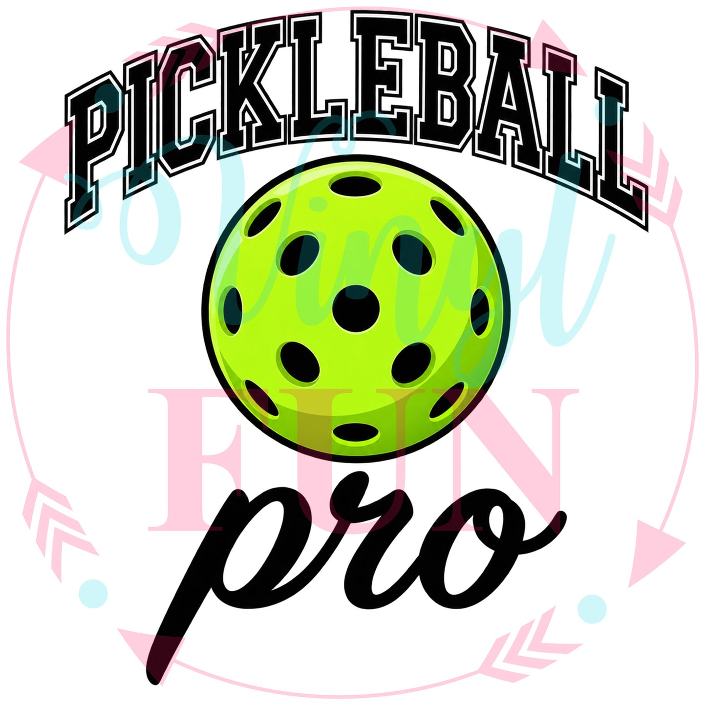 UVDTF Pickleballer Decals