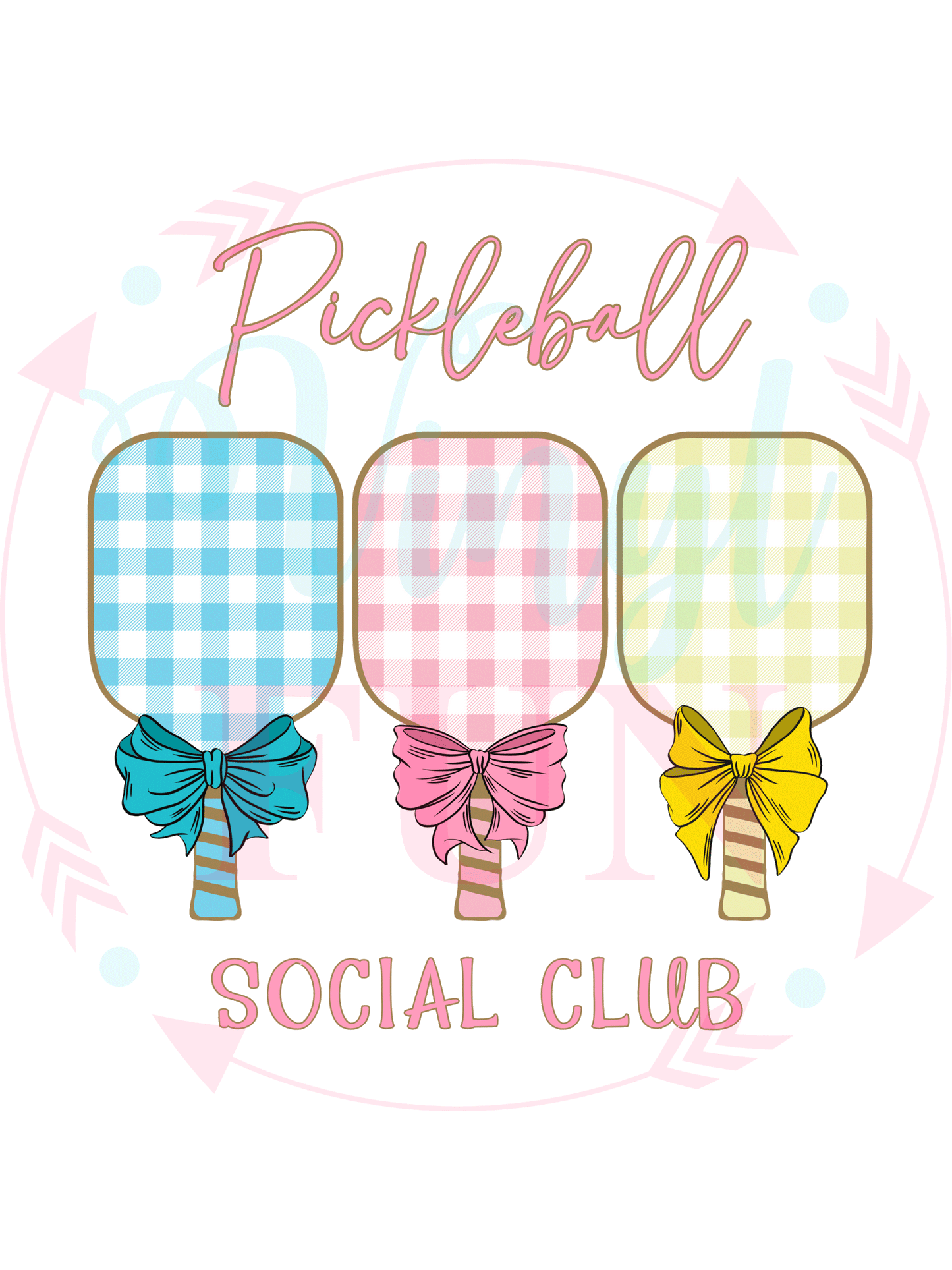 Pickleball Social Club Decal-7
