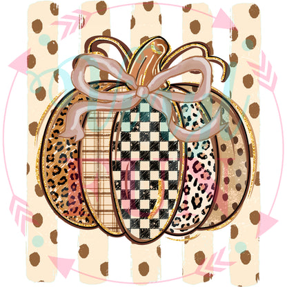 Pumpkin Season Transfers - For Fabrics