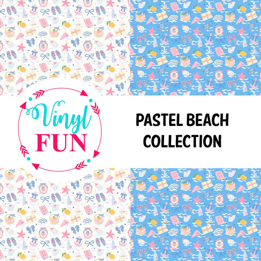 Pastel Beach Pattern Collection-B4