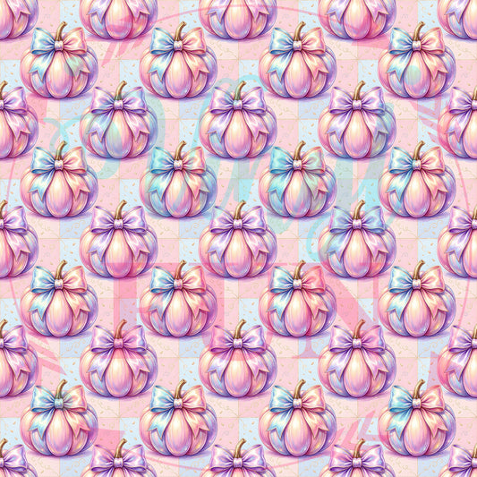 Pastel Pumpkins Pattern