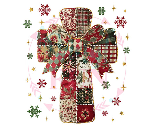 Patchwork Cross Transfer -XM28