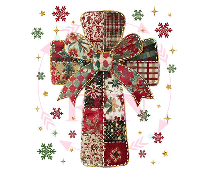 UVDTF Patchwork Cross Decal - XM28