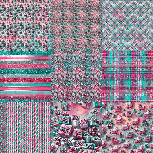 Pattern Sampler Candy Christmas