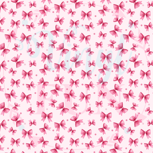 Pink Bows Pattern-A19