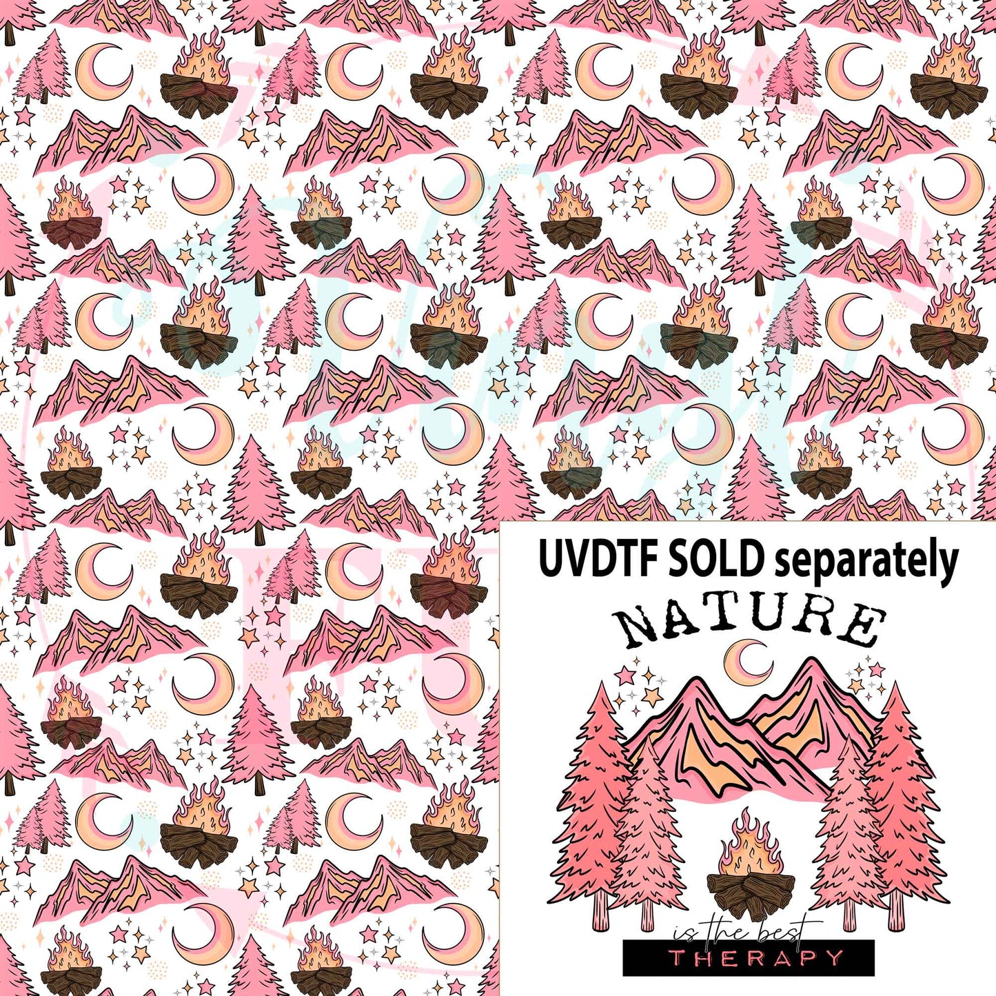 Pink Nature Pattern-C5