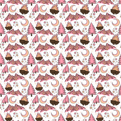Pink Nature Pattern-C5