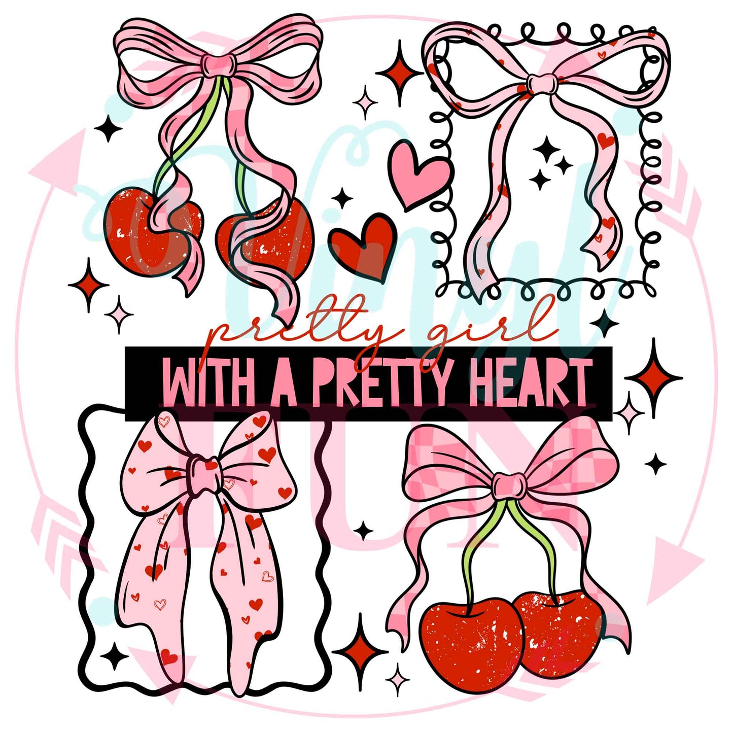 UVDTF Pretty Girl Decal -127