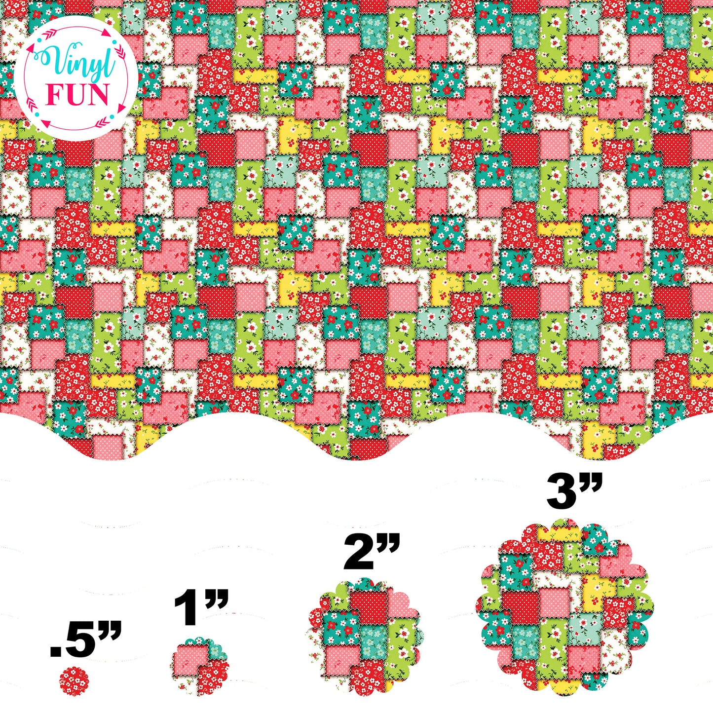 Pretty Patchwork - Acrylic