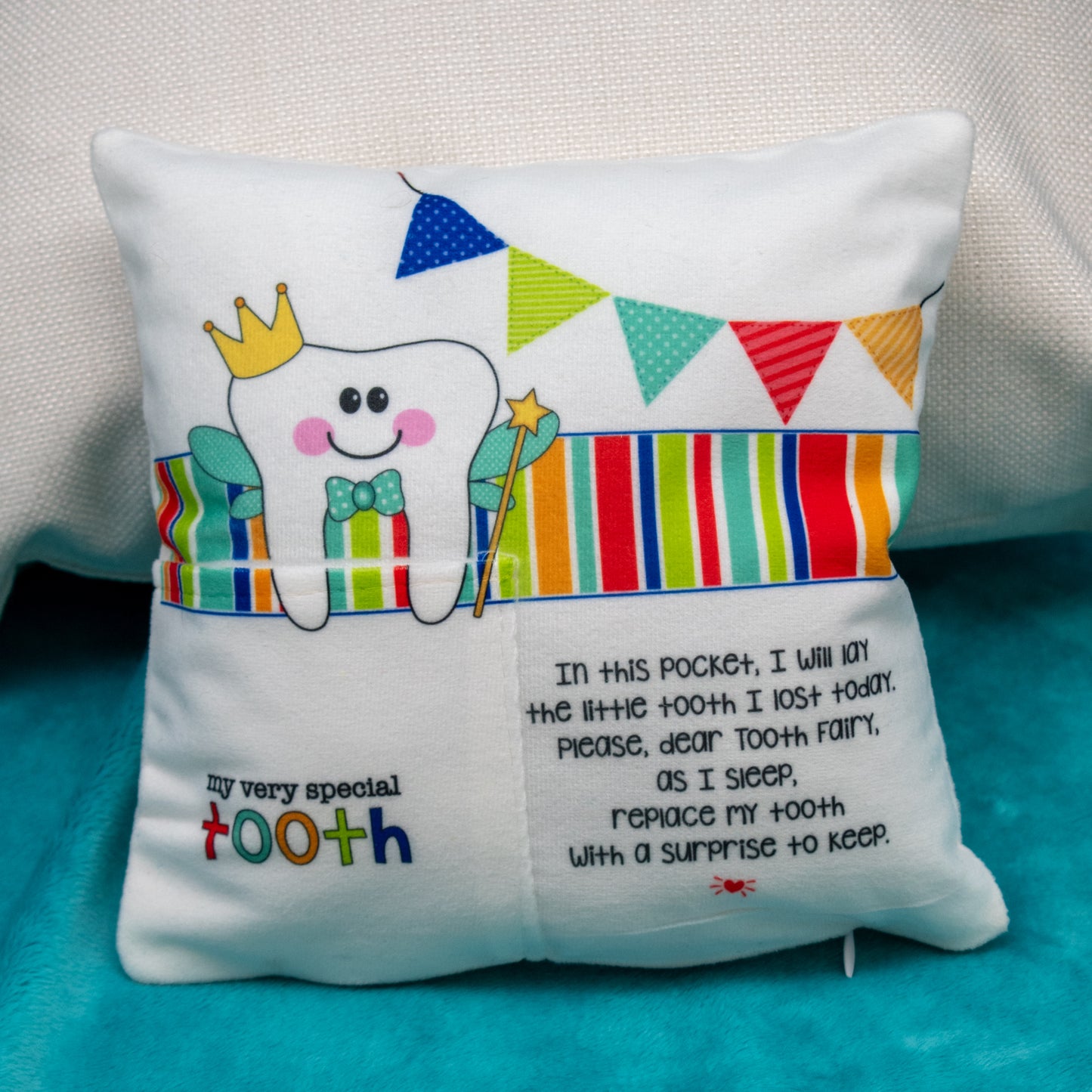 Sublimation Tooth Fairy Pocket Pillow