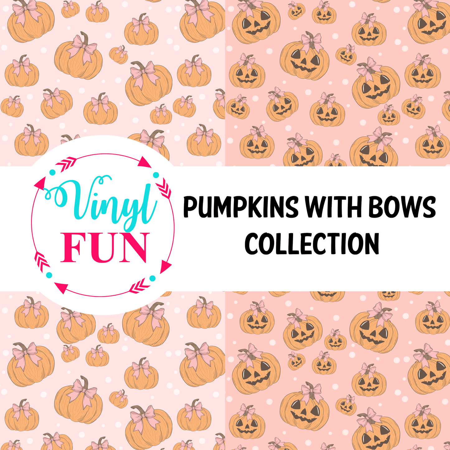 Pumpkins With Bows Collection