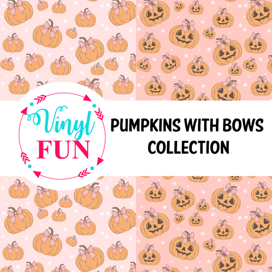Pumpkins With Bows Collection