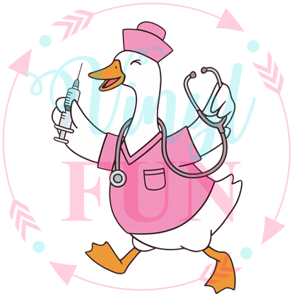 Nurses Rock Transfers - For Fabrics