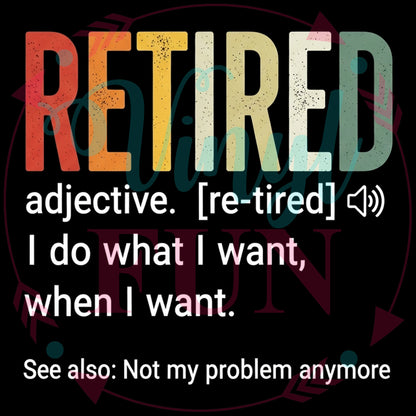 Retirement Time Transfers - For Fabrics