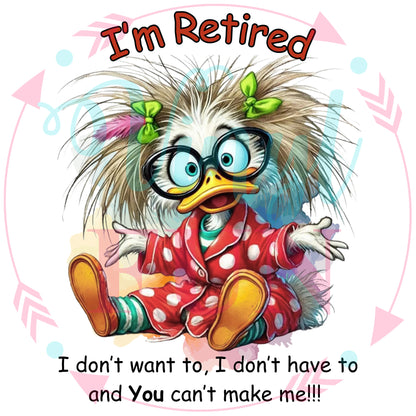 Retirement Time Transfers - For Fabrics