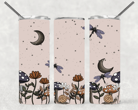 Wildflowers Wrap For Straight Tumbler-S351