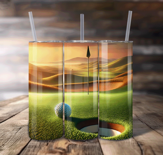 Golf Wrap For Straight Tumbler-S654