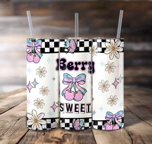 Berry Sweet For Straight Tumbler-S686
