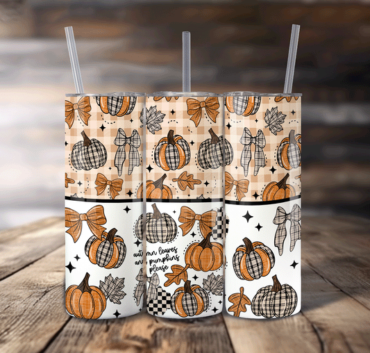 Autumn For Straight Tumbler-S692