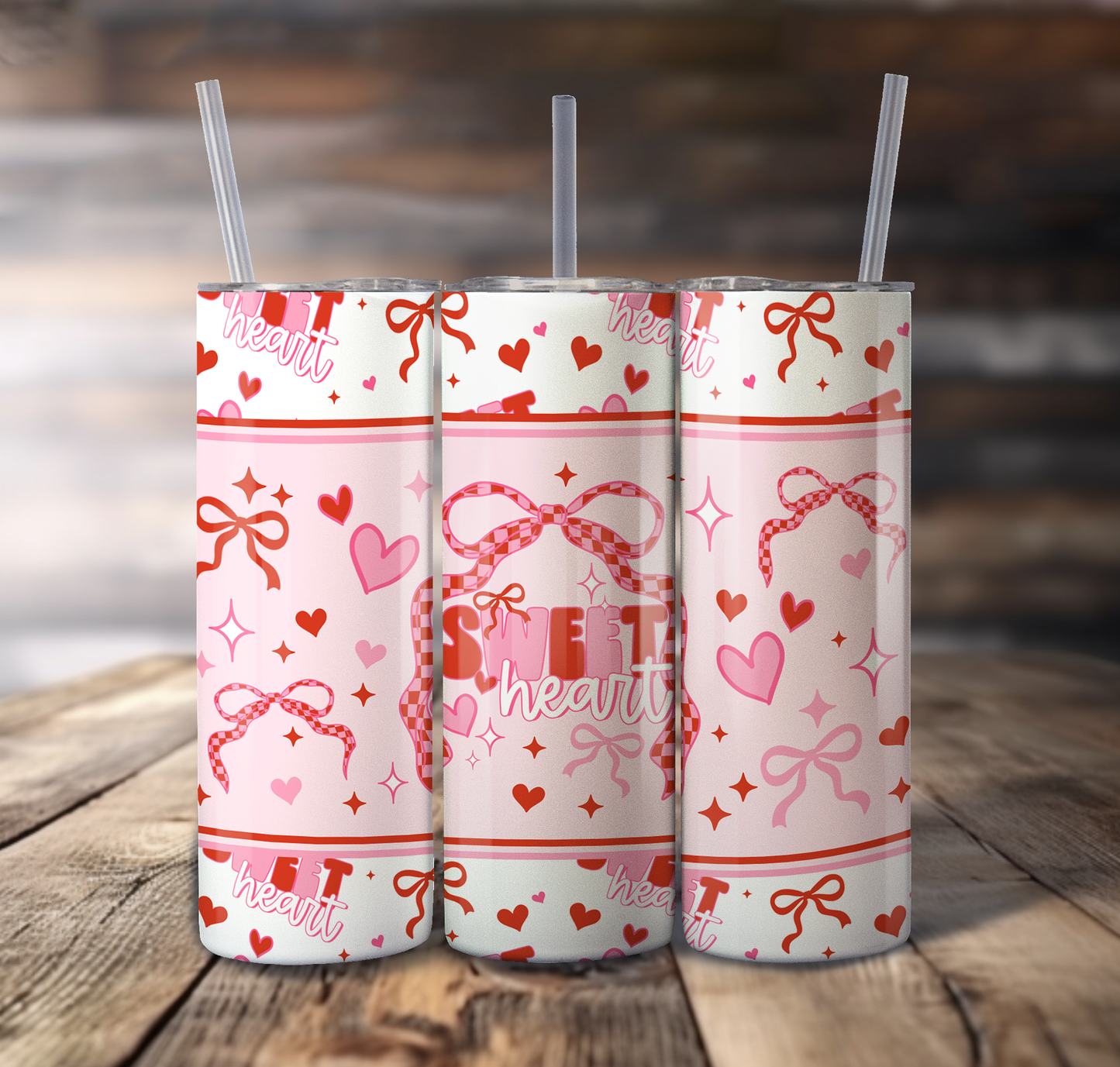 Sweetheart Wrap For Straight Tumbler-S717