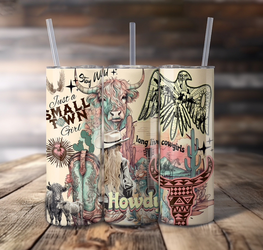 Western For Straight Tumbler - S831