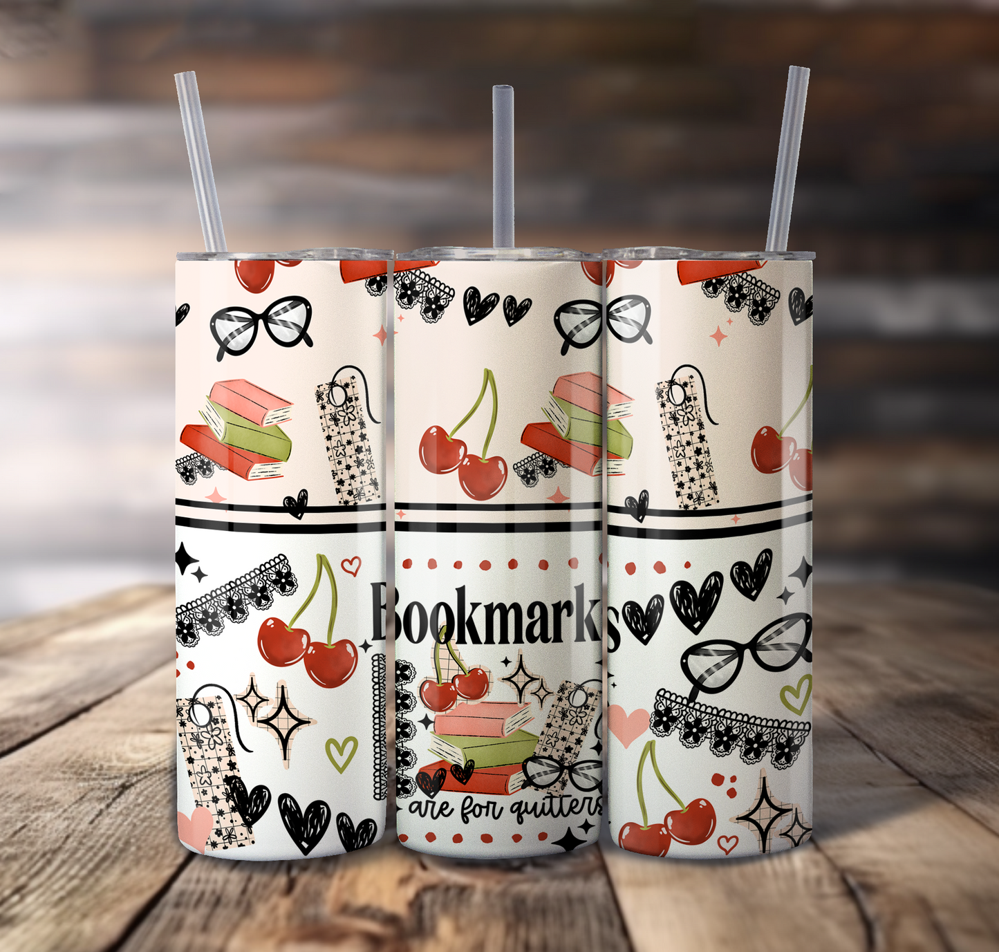 Bookmarks For Straight Tumbler - S834