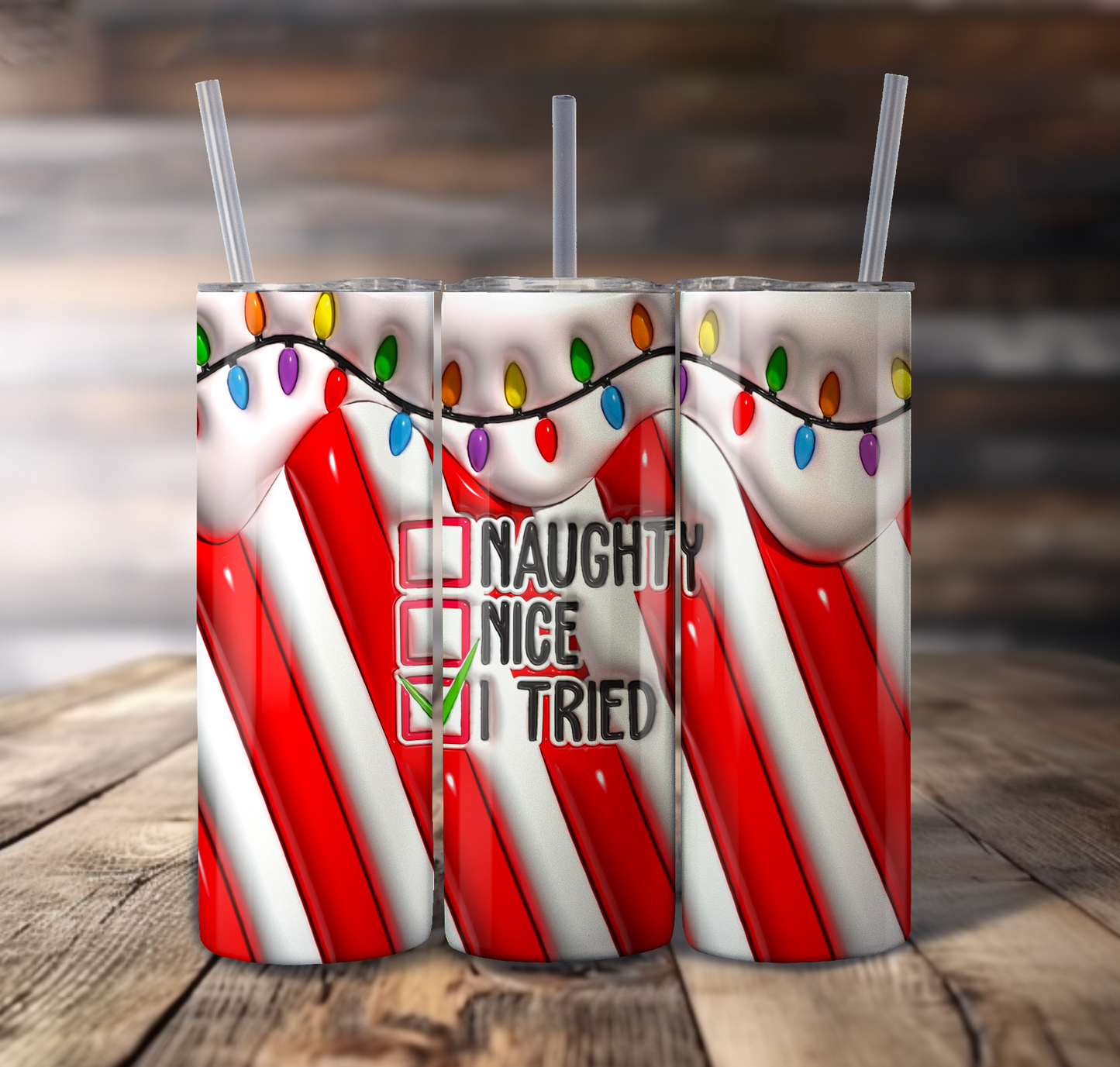 I Tried For Straight Tumbler - S847