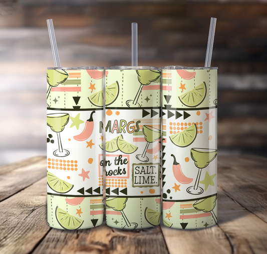 Margs On The Rocks For Straight Tumbler - S851