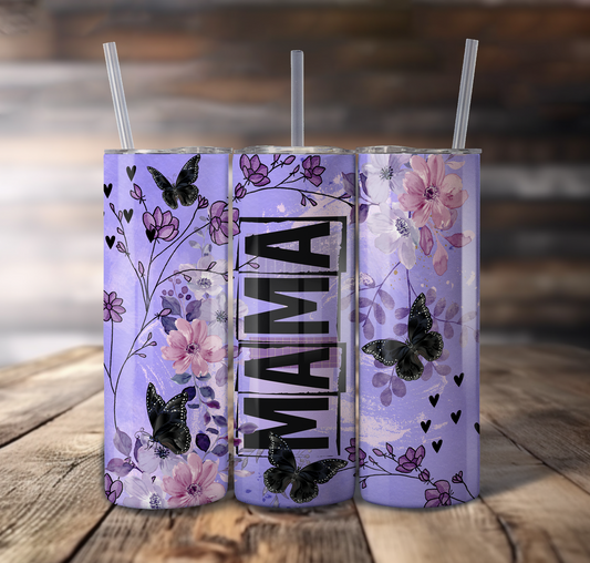 Purple Mama For Straight Tumbler - S854