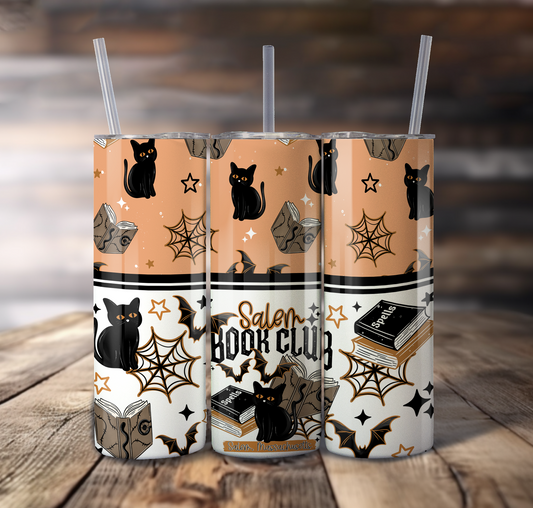 Salem Book Club For Straight Tumbler - S855