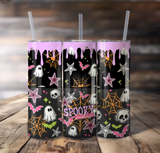 Spooky Vibes For Straight Tumbler - S859
