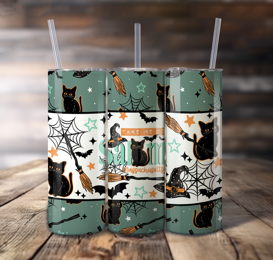 Take Me To Salem For Straight Tumbler - S863