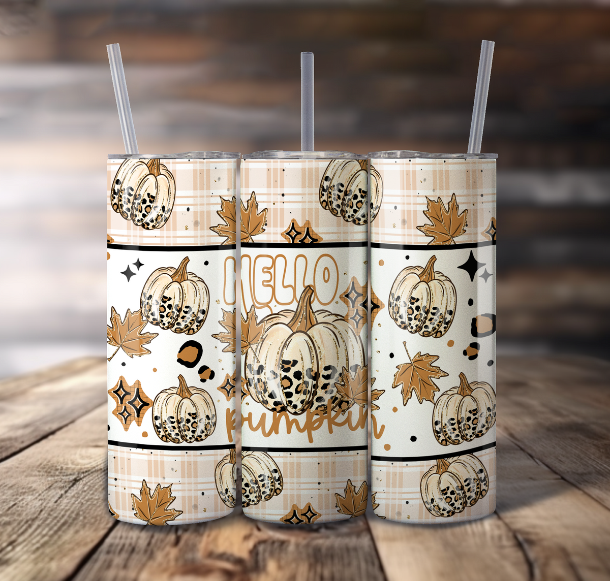 Hello Pumpkin For Straight Tumbler - S880
